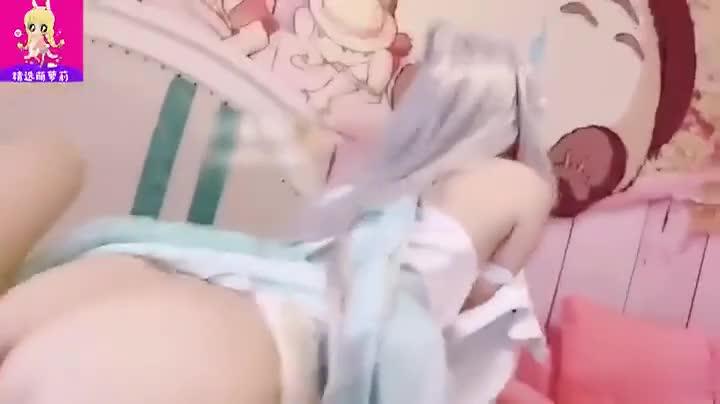 粉嫩萝莉COS王者荣耀瑶被中出白虎嫩穴 预览截图 10