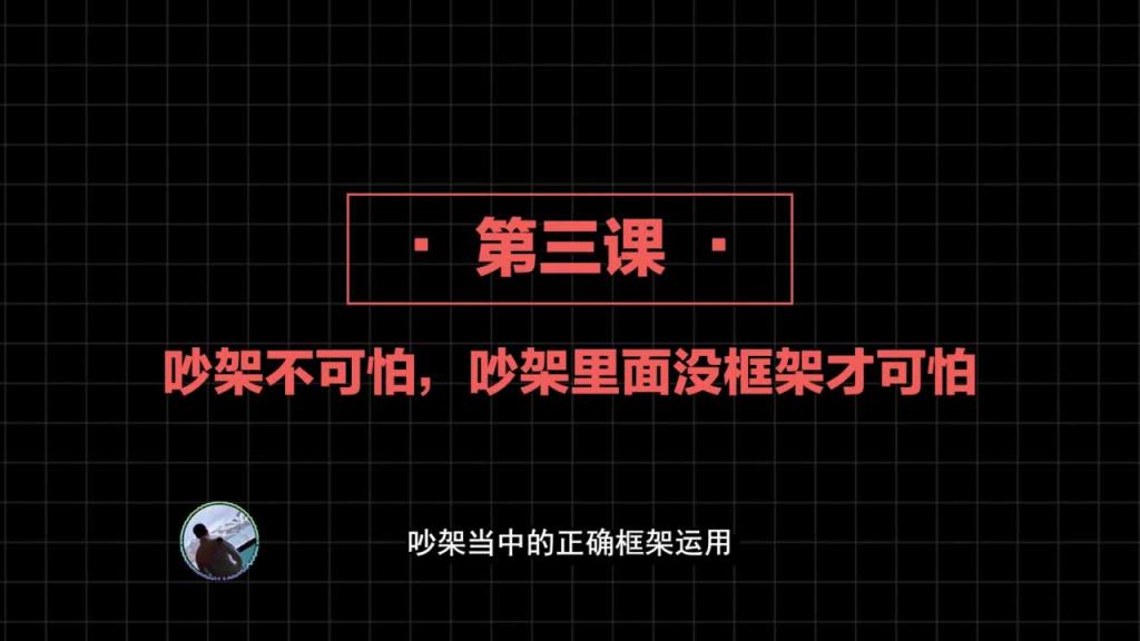 2020高阶框架打造1.0+2.0 第03课：Alpha男人如何应对男女两性框架碰撞 预览截图 2
