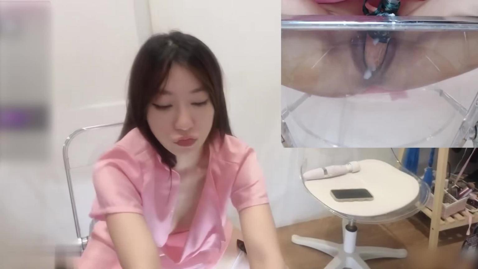 护士情趣装小姐姐，双镜头炮击插穴，抽插骚逼流白浆 预览截图 12