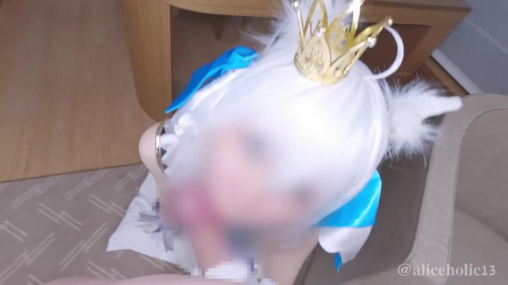 【Aliceholic13】 Vtuber Cosplay 偶像性爱与中出 预览截图 5