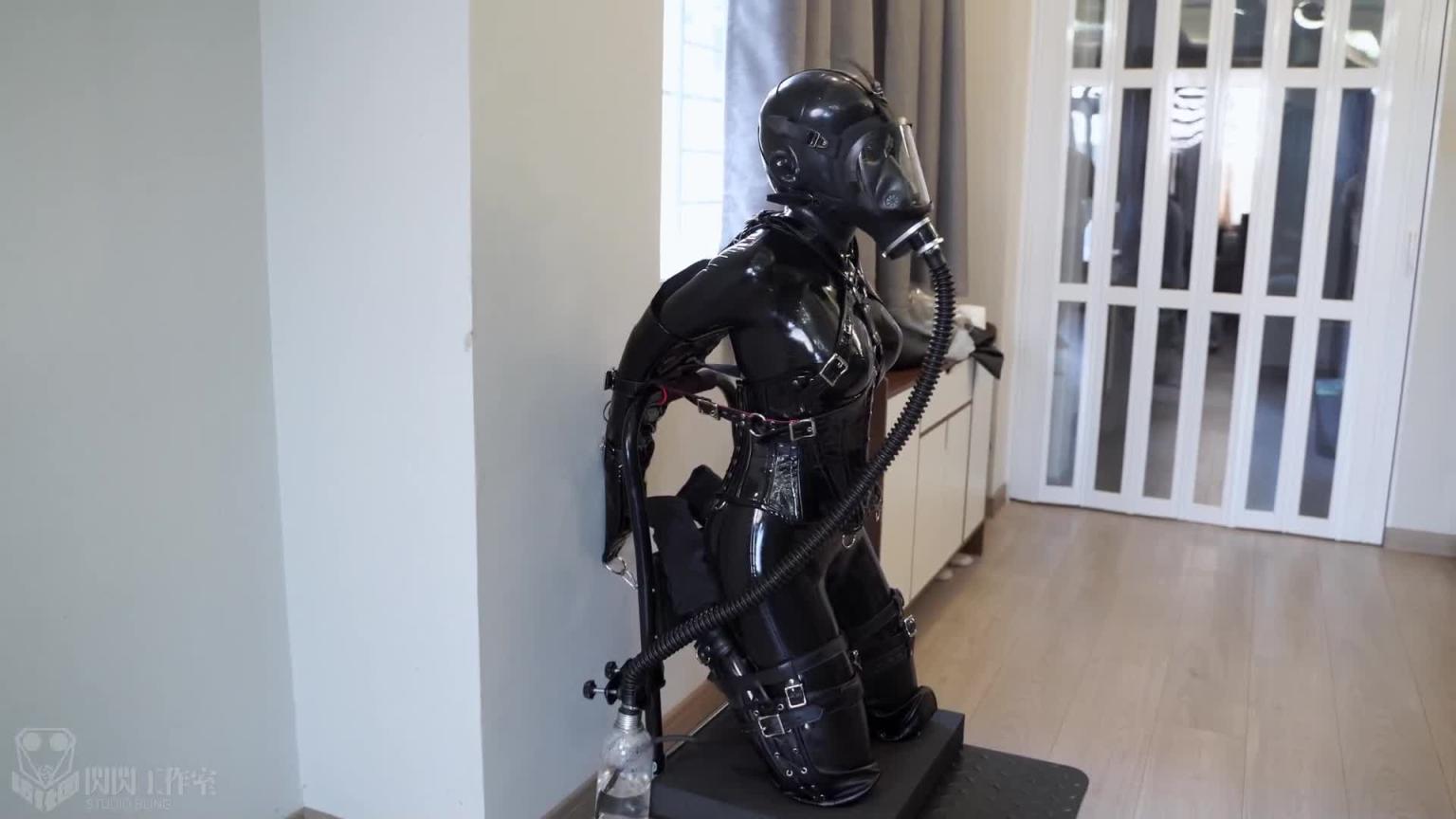 【闪闪工作室】被改造成可移动的乳胶人形装饰品 - 只配通过负压瓶唿吸 预览截图 1