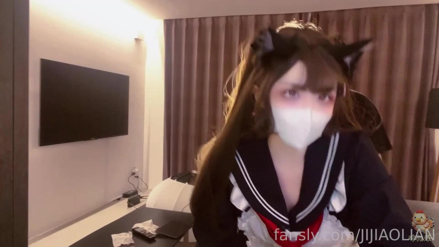 【鸡教练】jk女仆的隐藏菜单 主人我想被你后入 预览截图 7