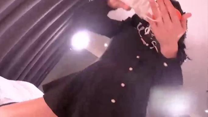绝美伪娘 超短黑裙人妖上位骑乘 预览截图 1