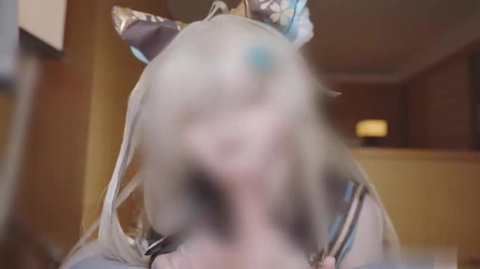 原神cos系列，可爱小猫被大屌内射 预览截图 4