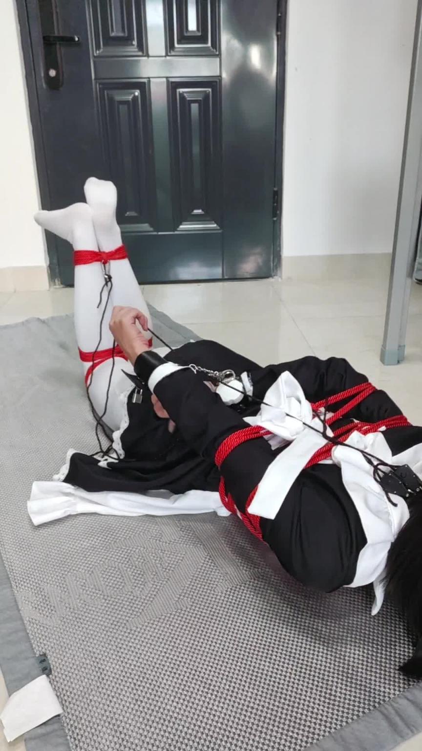 【lyn】女仆装伪娘驷马自缚 预览截图 1