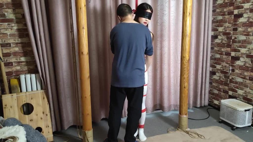 【随心原创】陈雨溪 白丝连体衣 越来越享受的绳怒 预览截图 7