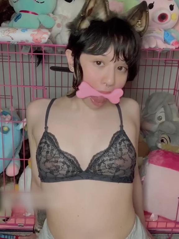 笼中乖狗学妹舌技诱惑初解禁#puppiloli 预览截图 11