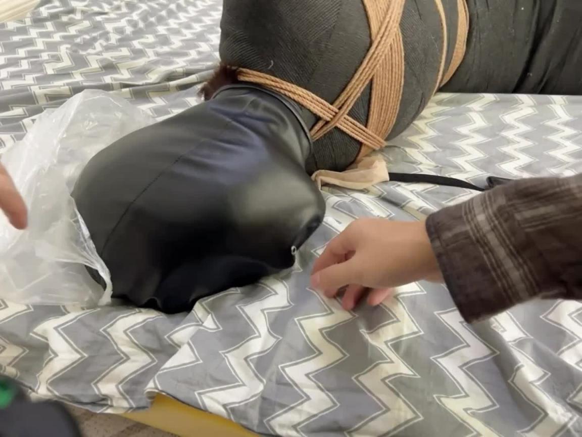 【窒物者】【可爱蟹缚+超紧木乃伊】可爱蟹缚连续墙高+超紧木乃伊+50米绳索外骨骼 预览截图 11
