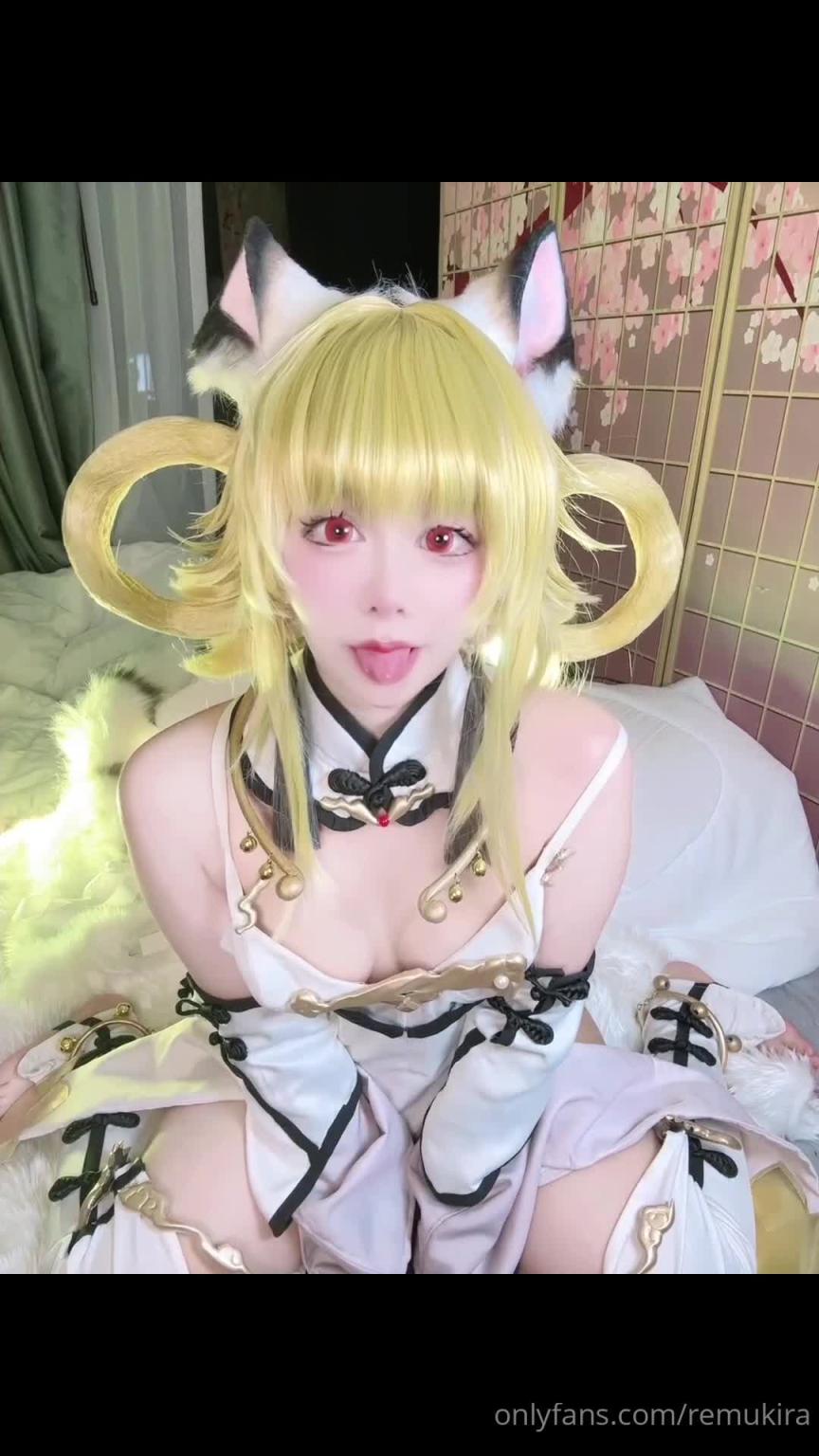 唯美COS『remukira』反差甜妹 谁顶的住啊!这小翘臀操起来肯定很爽 预览截图 11
