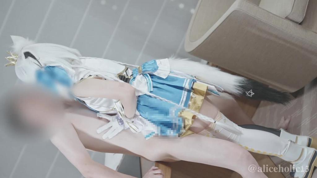 【Aliceholic13】 Vtuber Cosplay 偶像性爱与中出 预览截图 3