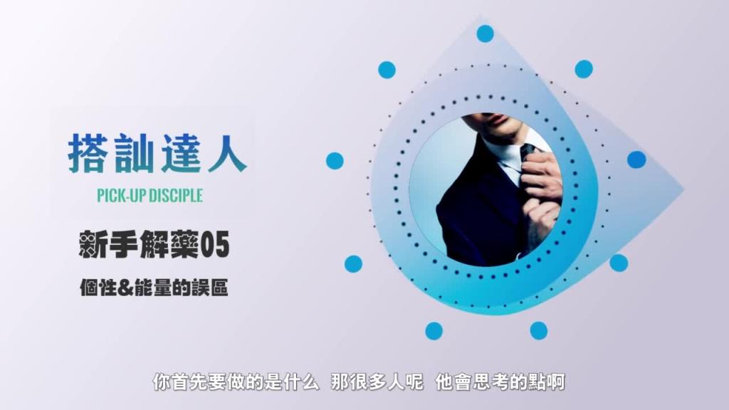 chris搭讪达人 解惑篇05 个性&能量的误区 预览截图 4