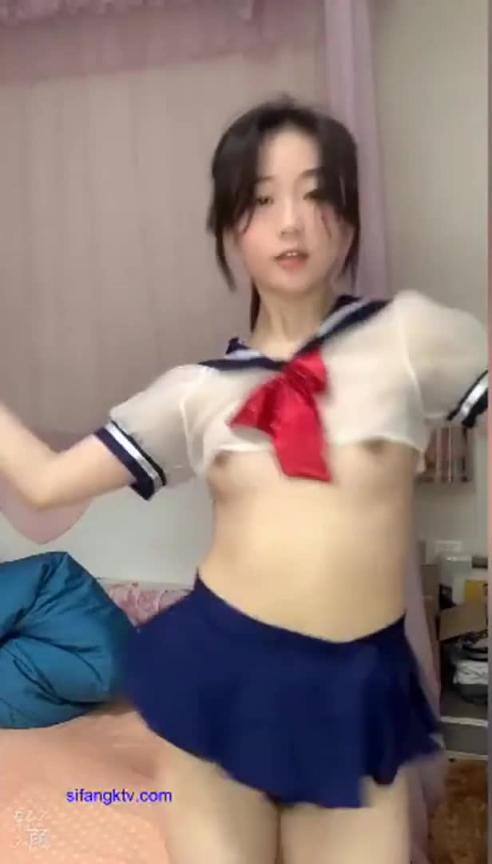 性感妹子性感水手服热舞 预览截图 2