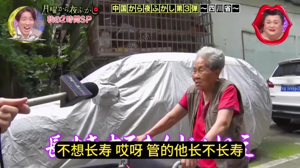 月曜又来中国采访了,四川街头采访高能老人 预览截图 2