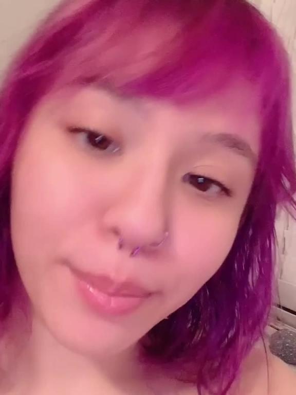 紫发少女的致命挑逗肉体诱惑#puppiloli 预览截图 8