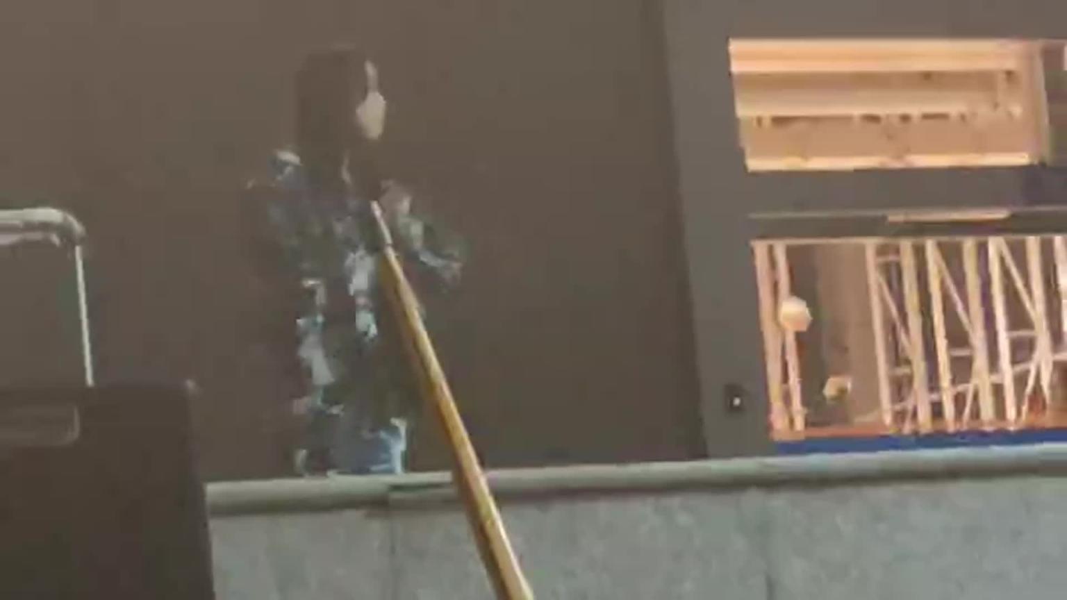 门事件 西北民族大学军训女学员激情热舞不慎导致两颗巨乳露出!就算露奶跳也要跳完舞蹈!多角度全网最全版 预览截图 3