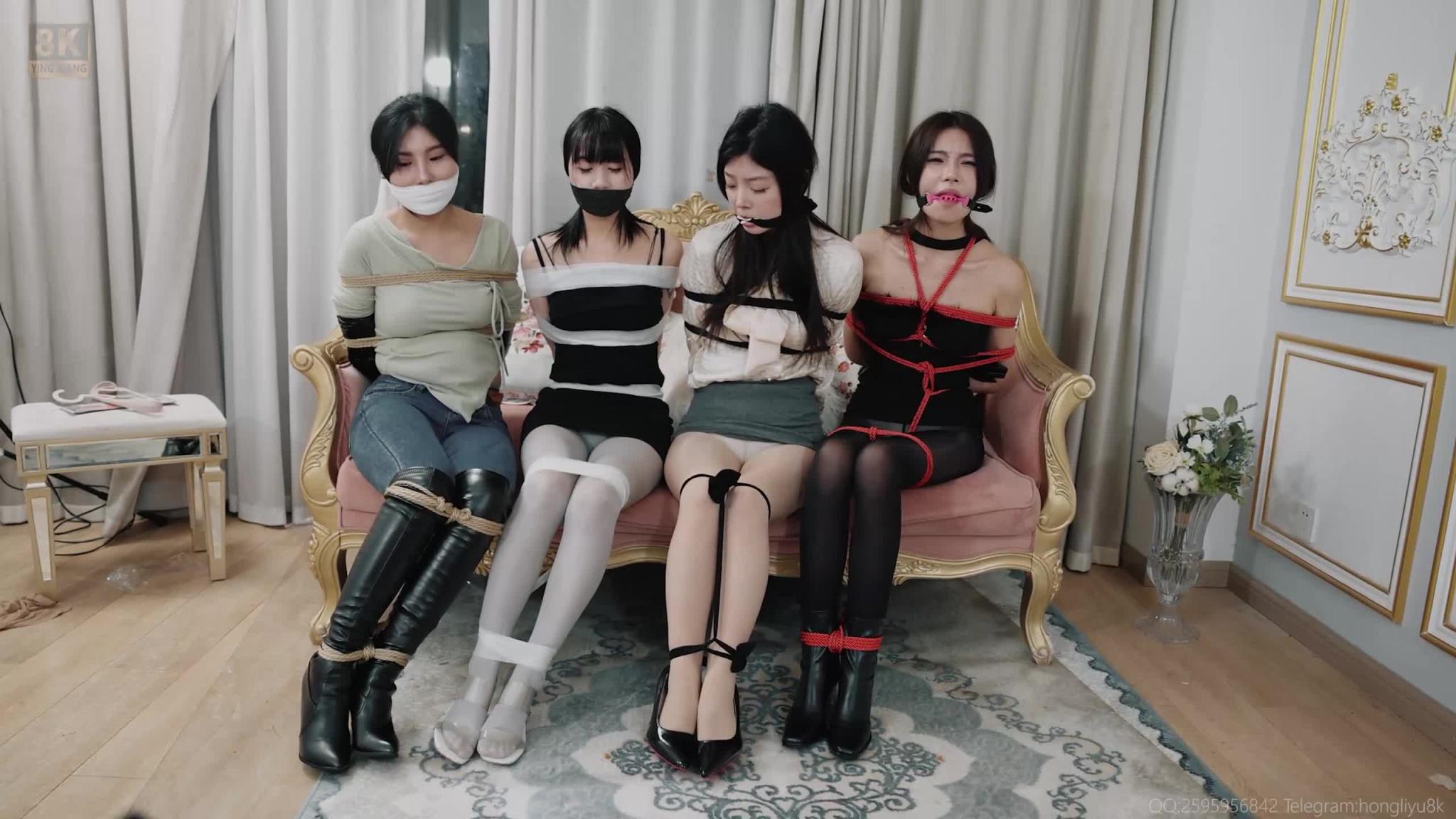 【红鲤鱼】第十四辑 同时绑住四个美女 预览截图 11