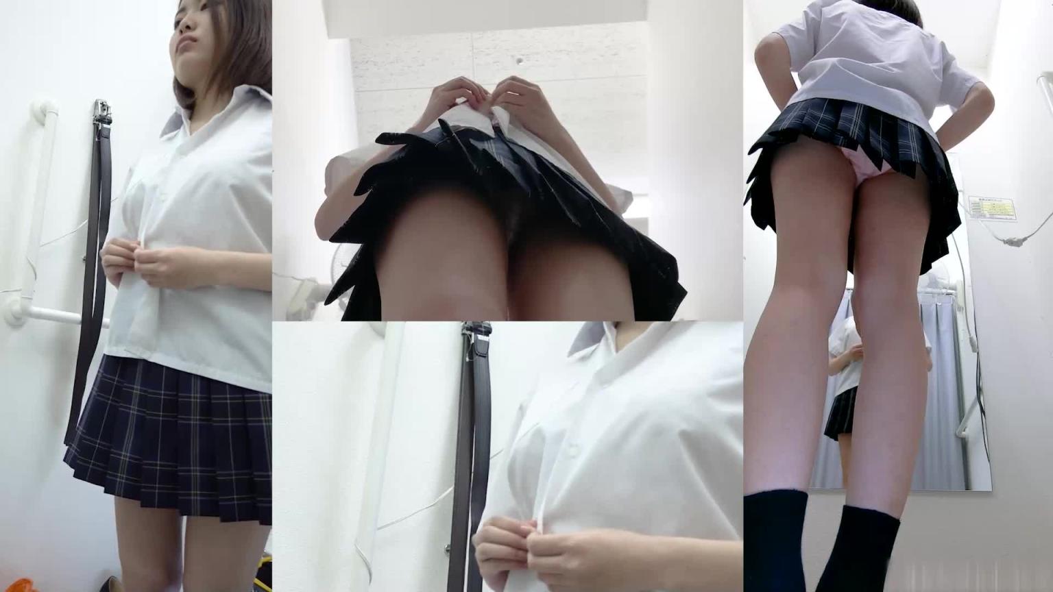 针孔全方位女高中生更衣间换衣服 预览截图 3