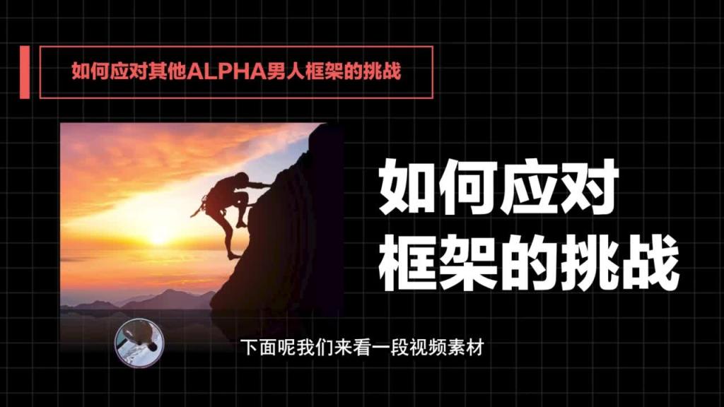 2020高阶框架打造1.0+2.0 第13课：如何应对其他ALPHA男人框架的挑战 预览截图 1