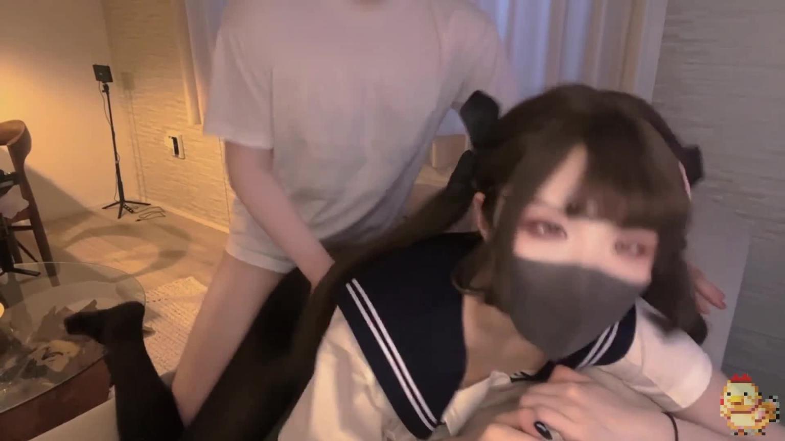 经典裤袜水手服白给jk半夜的夜袭 预览截图 11
