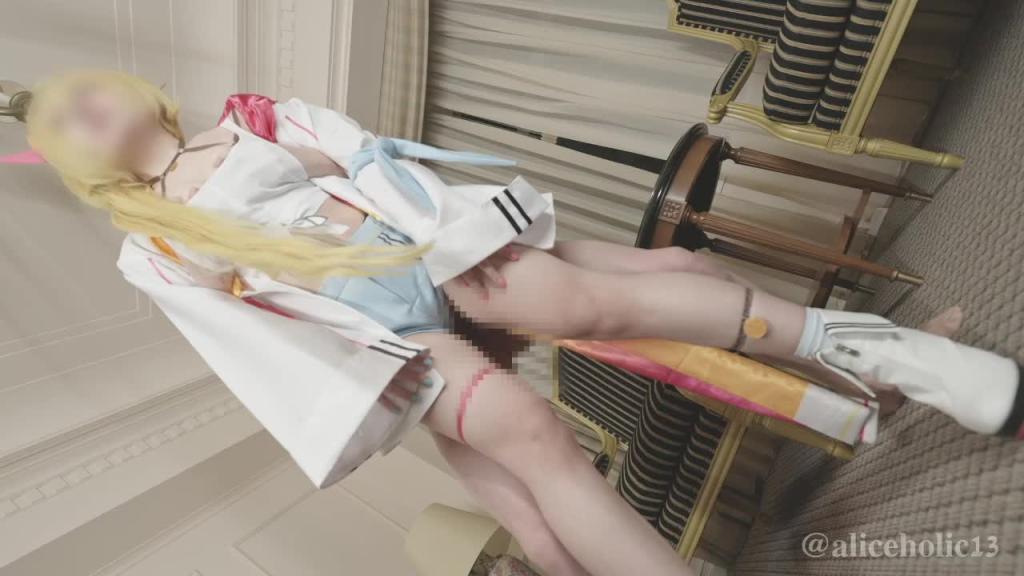 【Aliceholic13】Vtuber Cosplayer 多次高潮中出 预览截图 3