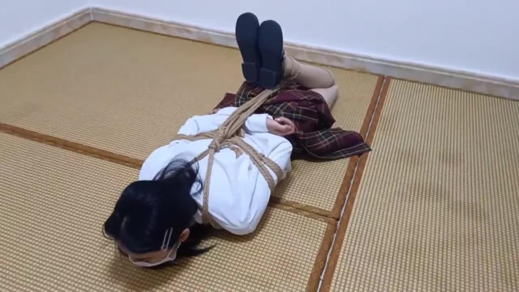 【新月原创】 厚肉丝驷马挣扎 镣铐帆布鞋各种挣扎 预览截图 6