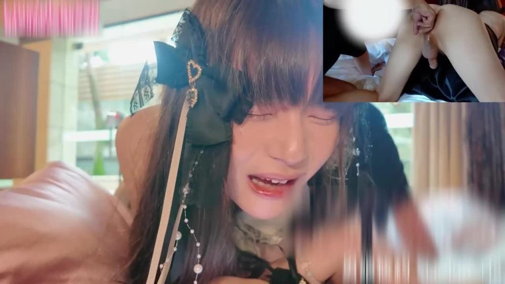 湾湾的地雷系小男娘~筱钧~前列腺的高潮爽度,伪娘都懂 预览截图 2