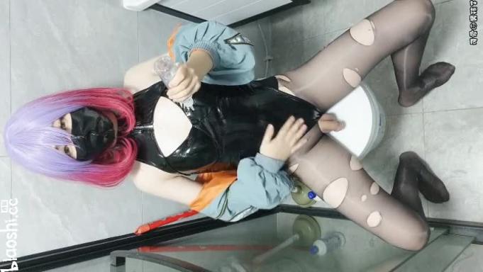 可爱cosplay小伪娘刺激后庭和仙女棒爽到喷尿 预览截图 1