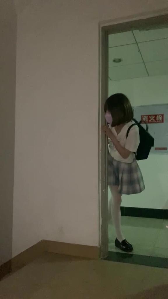 楼梯偷拍妹子短裙内裤 短发妹子有够骚的 预览截图 12