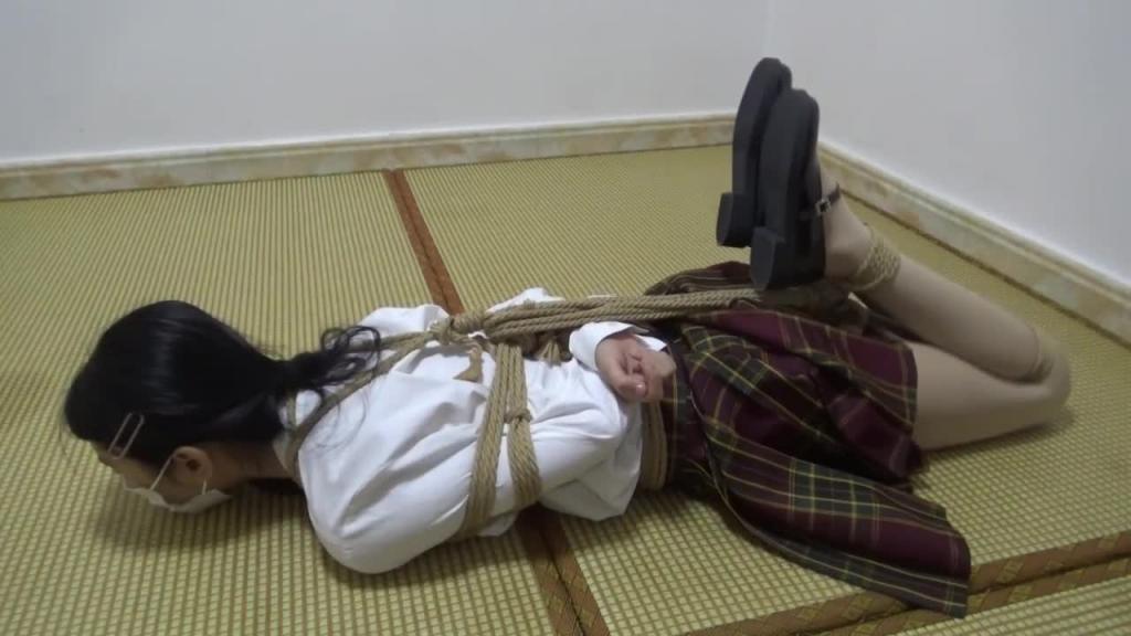 【新月原创】 厚肉丝驷马挣扎 镣铐帆布鞋各种挣扎 预览截图 3