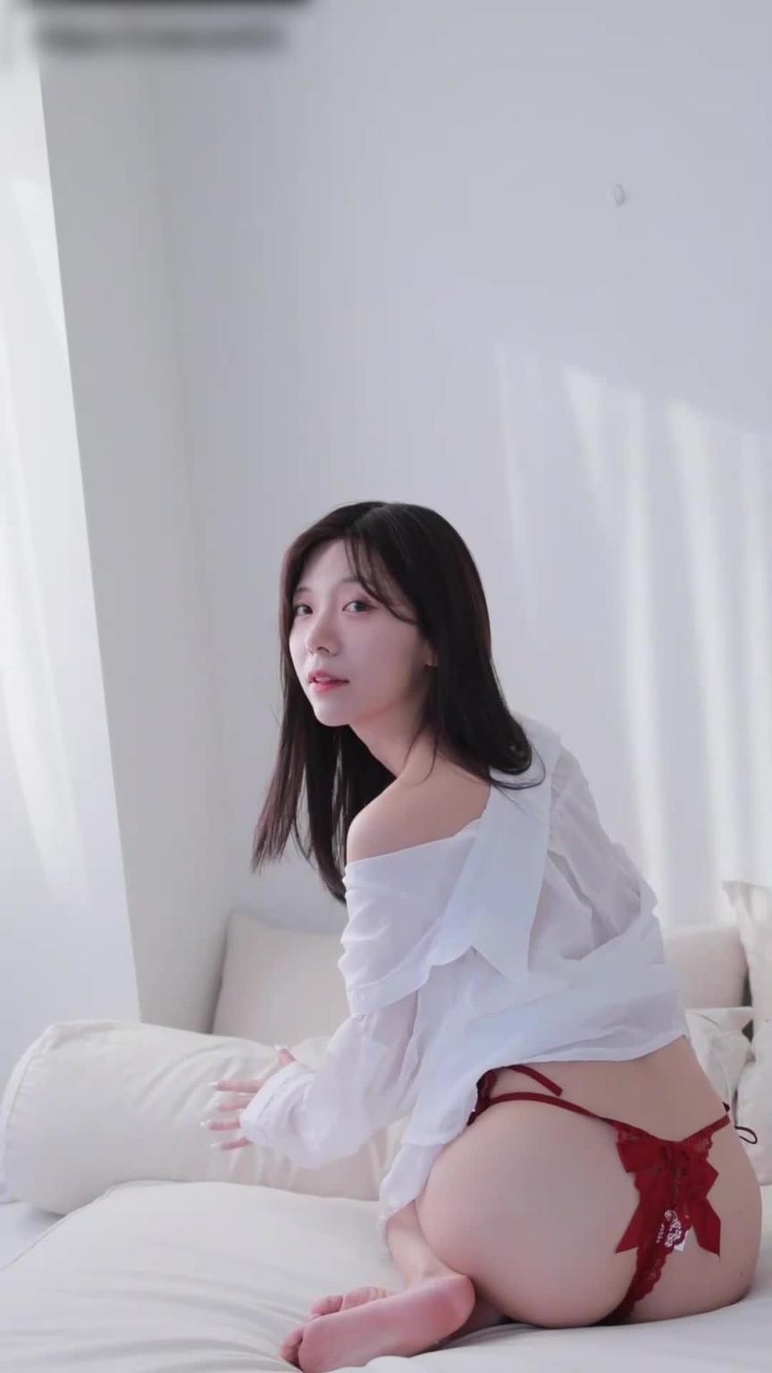 韩国可爱网红leeesovely写真拍摄现场 预览截图 12