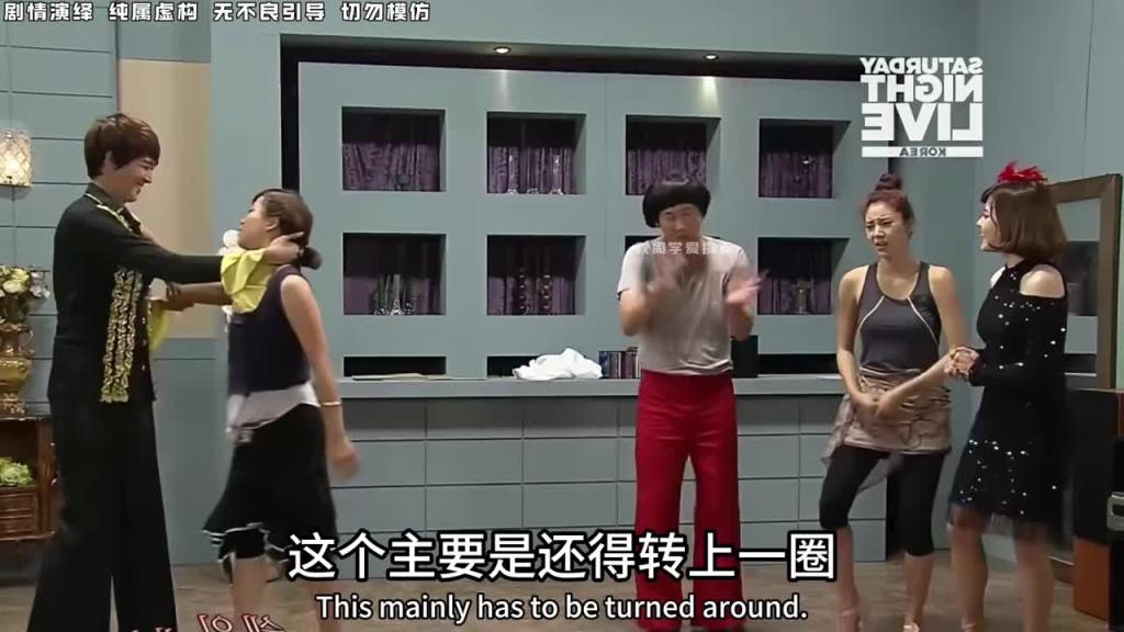 男人汗臭与搭档跳舞,美女怎么受的了哒哈哈 预览截图 8