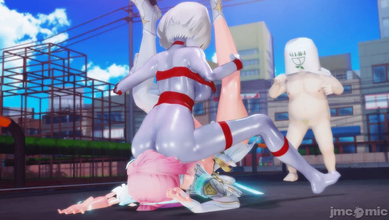 [Naraku] 假面女神：圣之性天使 环保篇03 - 不死与无敌？垃圾僵尸改造人 VS 人造神明！ 第一话 - 64