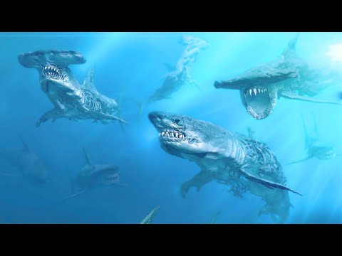 不死船长为了复仇，召唤数条亡灵鲨鱼，攻击小船上的敌人！《加勒比海盗5：死无对证》 视频封面