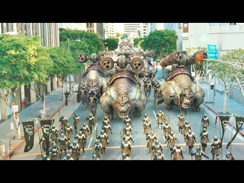 魔兽大军杀入人间，现代化军队不堪一击，城市瞬间成了人间炼狱！《龙之战》 视频封面