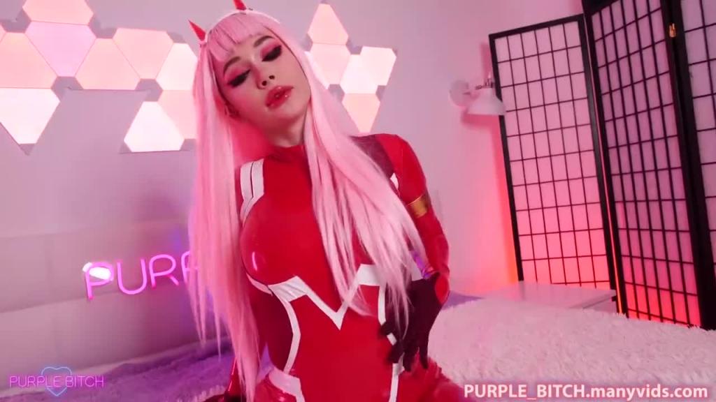 『purple bitch』Zero Two 是你最好的动漫女友,忍不住插入白虎粉穴 预览截图 12