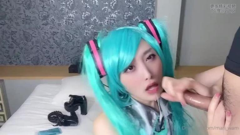 是你喜欢的初音小姐姐吗?口爆吞精颜值耐打吸舔吮茎榨精,表情妩媚淫荡 预览截图 8