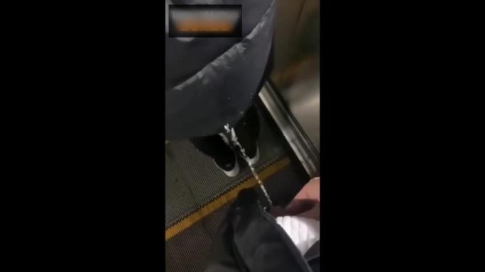 牛人系列 最新流出撒尿哥地铁尾随美女撒尿撒的美女满裤子都是 预览截图 12