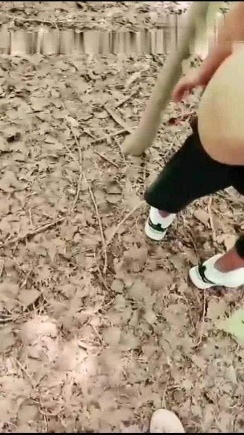 短发少妇跟大黑屌哥户外激情啪啪啪，野外后入后回车上舒服点干 预览截图 4