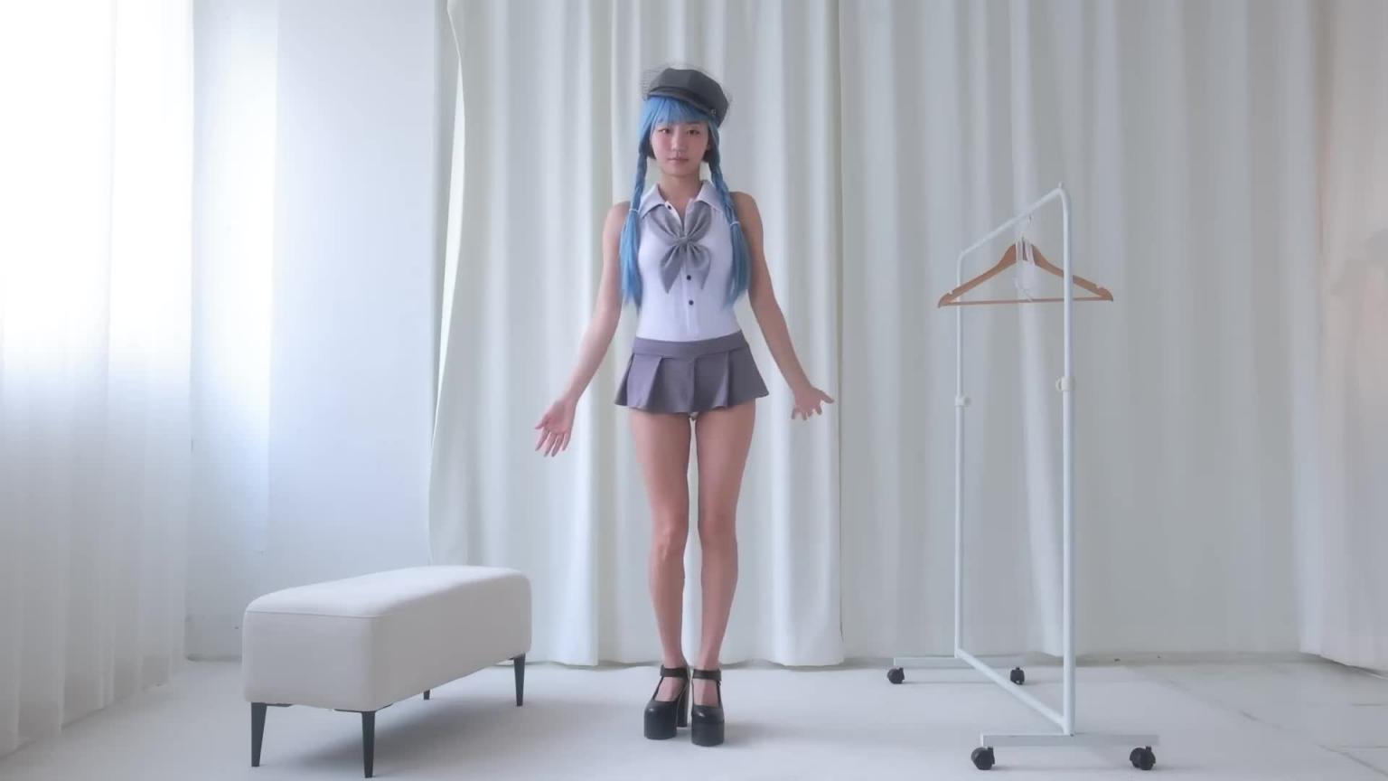 为什么假发戴在我身上很好看?彩色假发Lookbookㅣ告诉我哪一款最漂亮:金色、红色、粉色、蓝色!--Eunji Pyoapple 预览截图 10