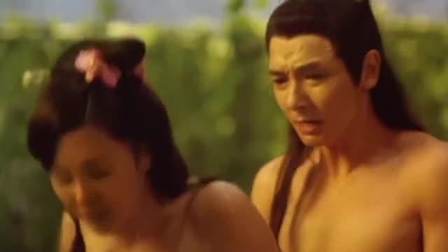 经典三级，换脸张雨绮版金瓶梅，洗澡自慰勾引西门庆上床操逼 预览截图 12