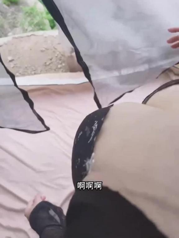 【真实兄妹乱伦】带亲妹妹乡下农村户外露营帐篷里操，好浓密的逼毛破处实录 预览截图 7