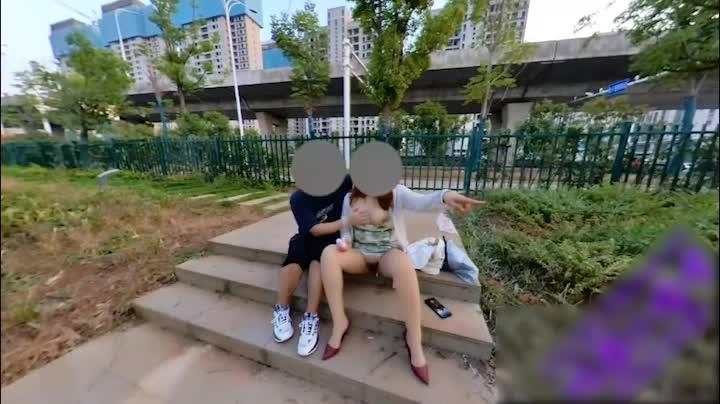 【性感小猫眯09】户外勾搭屌丝男士，直接口爆了 预览截图 5