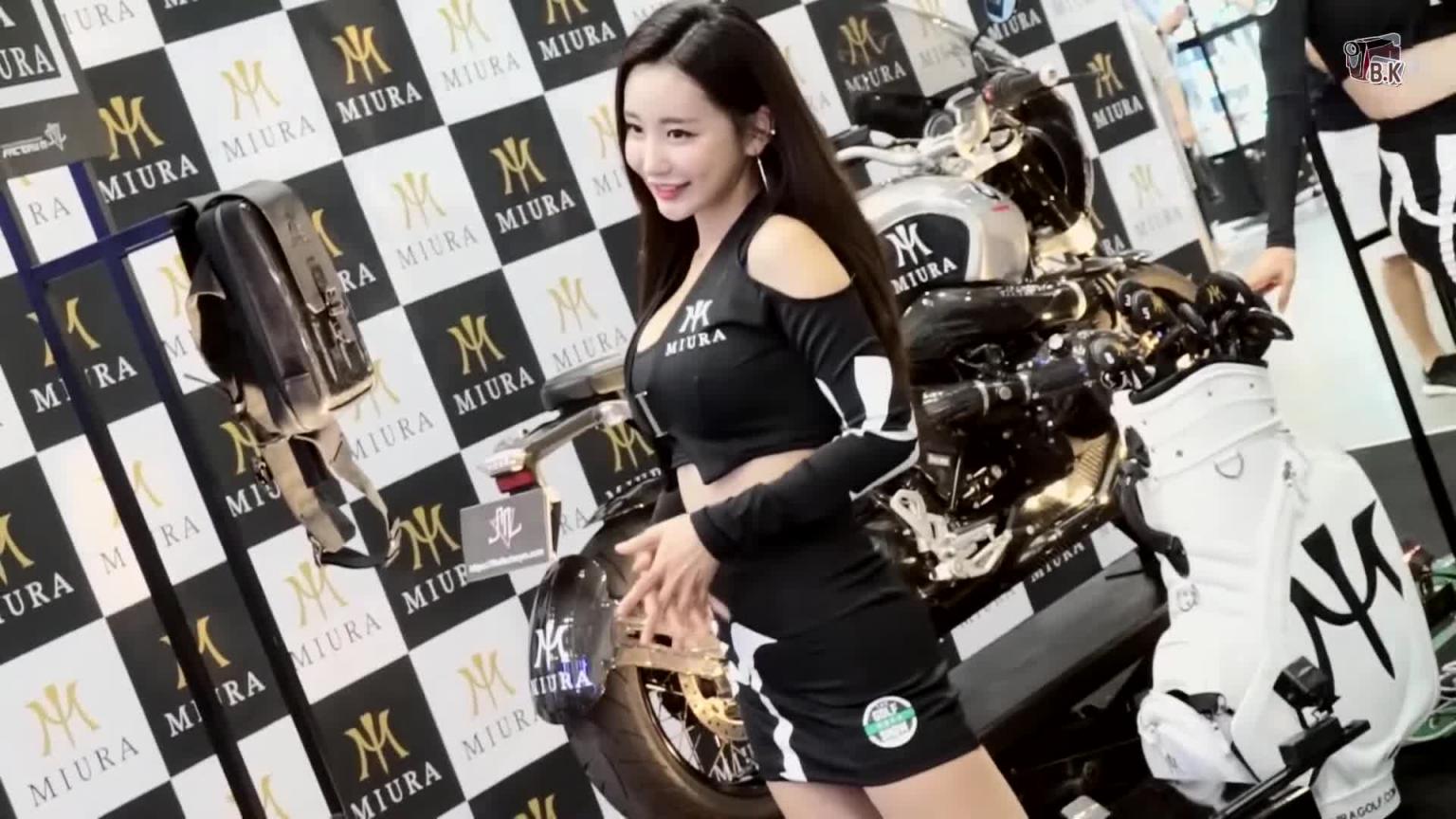2019年GOLF SHOW韩国MIURA展位赛车模特 预览截图 11
