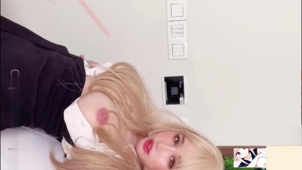 极品高颜值巨乳女神 骚气制服捆绑黑丝白虎嫩穴 预览截图 7