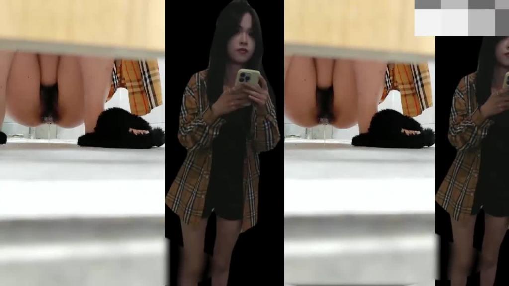 女神尿尿高清特写镜子补光眼镜御姐反差婊下面毛真黑 预览截图 11