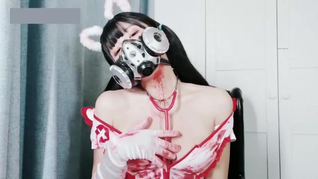 『白袜袜』血色萝莉 护士装制服诱惑 预览截图 2