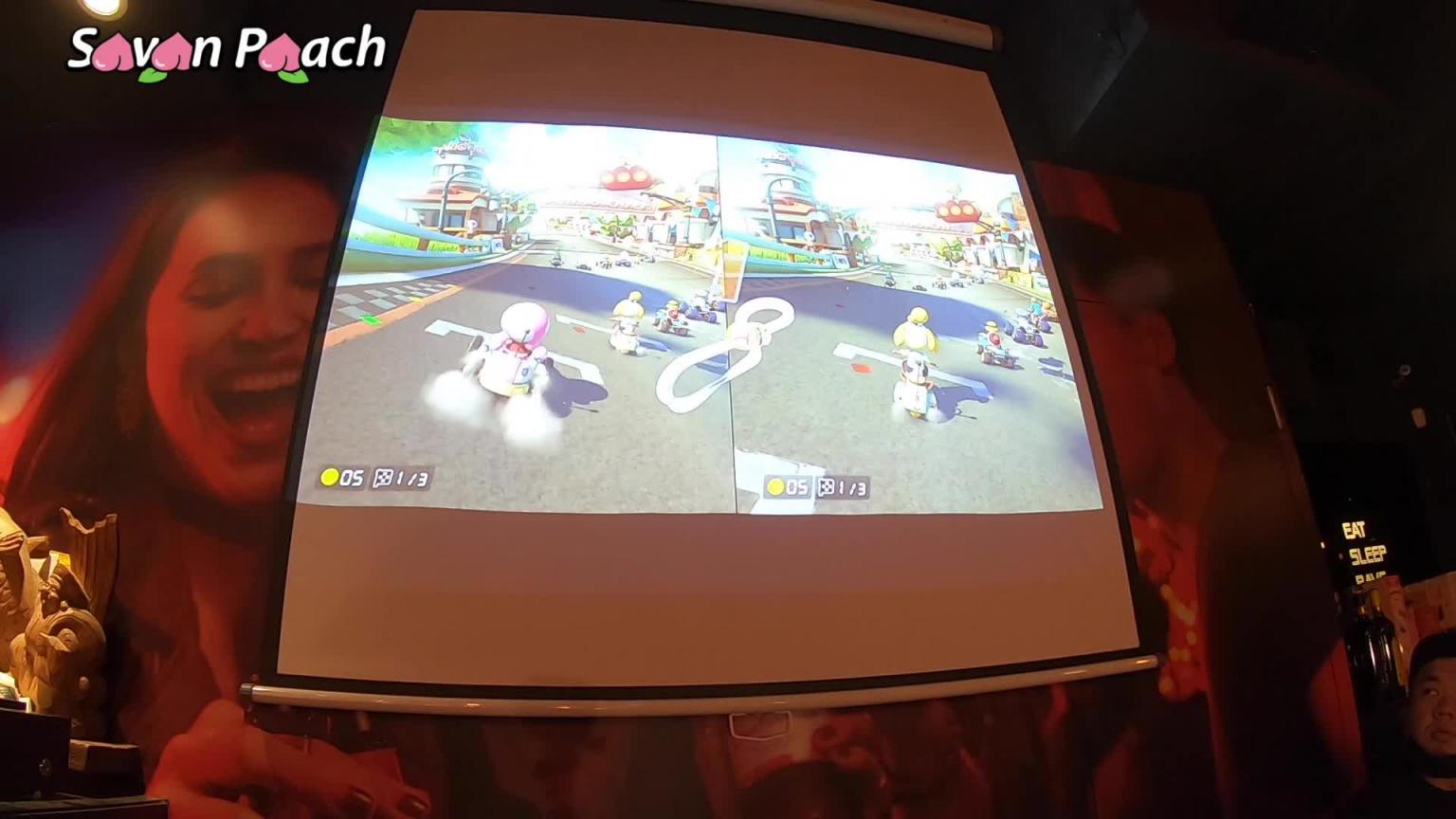 【Seven Peach x橘玛莉season01】Ep5-JKF女郎勾勾爆乳玩Switch,橘玛丽露南半球招架不住! 预览截图 3
