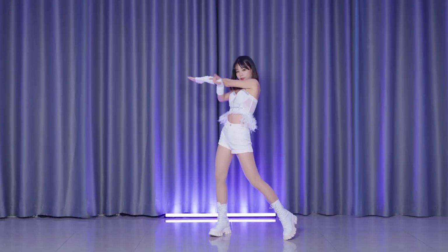 【aespa-에스파'도깨비분 (Illusion)🎵Dance丨ダンス】黑·白&双倍美味🙈#aespa #怪火#跳舞【Nanka南】 预览截图 9