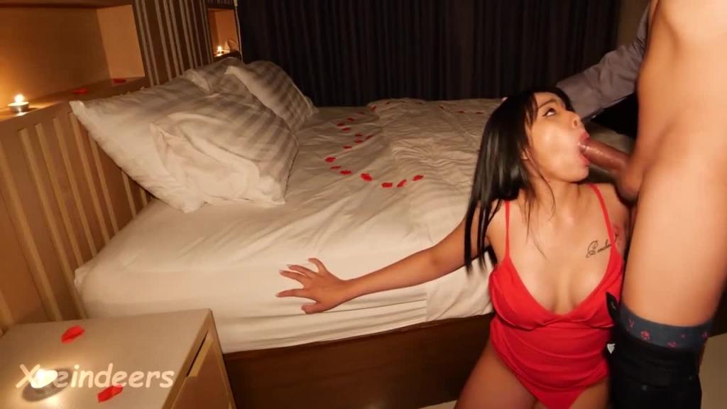 与女孩度过浪漫约会之夜后 大奶美妞 Xreindeers 预览截图 5