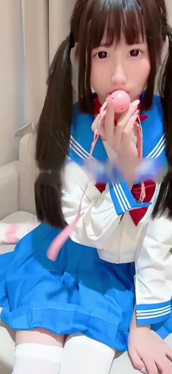 【萝莉狂喜】清纯可爱高颜值幼齿JK萝莉妹XIAOWEN自慰诱惑后粉穴被狂艹不停 预览截图 5